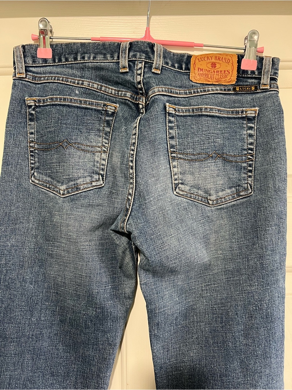 Lucky Brand Dungarees Bootcut Jeans sz 30/10 - Picture 6 of 11